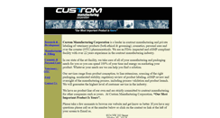 Desktop Screenshot of custom-mfg.com